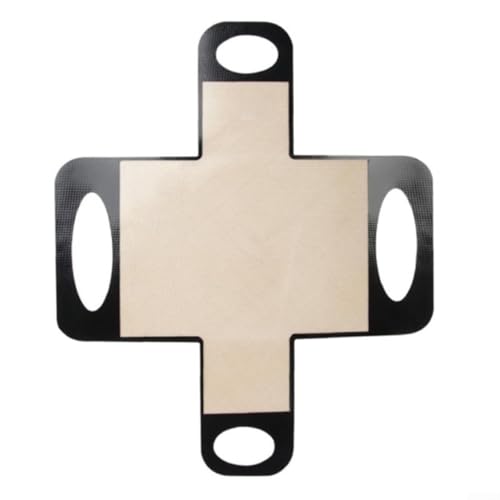 Silikon-Kastenformen, wiederverwendbar, Backlösung für Hobbybäcker (schwarz) von Honseadek