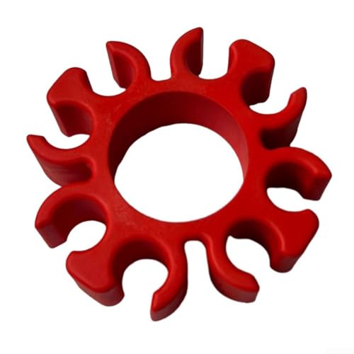 Silikon-Trommel-Halter-Clip für Roland sichere Aufbewahrung von 4 Paar Trommeln mit vertikalem Design (rot) von Honseadek