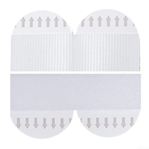 Starke und abnehmbare Haken mit spurlosem Klebeband, einfache Lösung zum Aufhängen Ihrer Lieblings-Bilderrahmen (38 x 38 mm x 12) von Honseadek