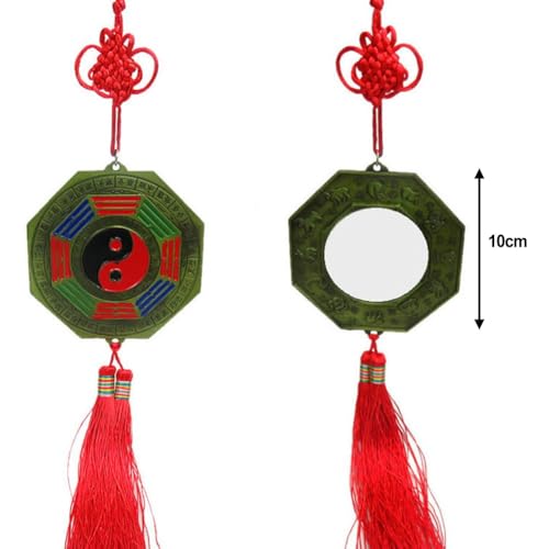 Tai Chi Bagua Spiegel für Feng Shui Verschönerung für Auto, Zuhause und Büro von Honseadek