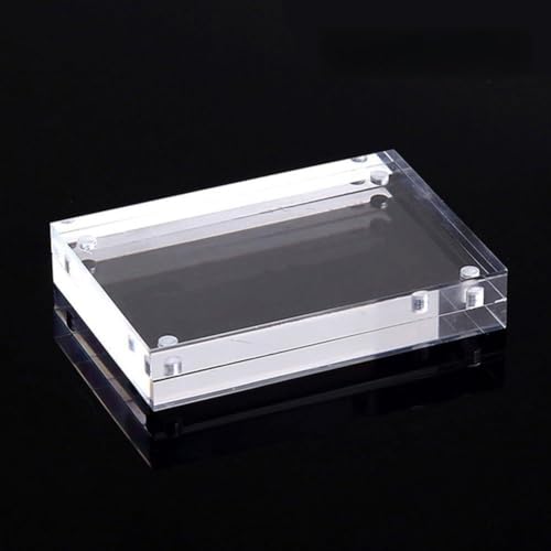 Transparenter magnetischer Bilderrahmen zum Präsentieren Ihrer Lieblingsbilder (12,7 x 17,8 cm) von Honseadek