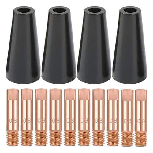 Welding Essentials Gasloses Flussmittelkerndüsen-Set, kompatibel mit einer Reihe von Geräten, einschließlich beliebten Modellen wie der MB15 Taschenlampe von Honseadek