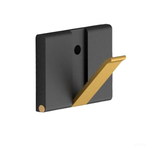 Weltraum-Aluminium-Wandhaken für Kleidung und Zubehör für verschiedene Heimeinrichtungen (B-50 mm) von Honseadek