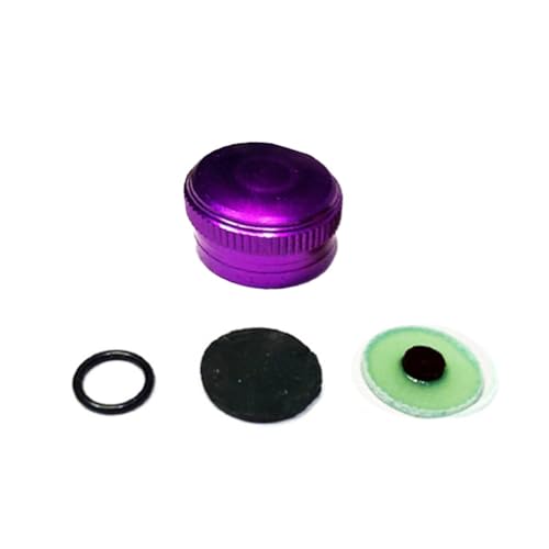 Zuverlässiger Metallmutter-Bremsknopf für GW CA Angelrollen mit Dämpfungsfunktion (schwarz rot) von Honseadek