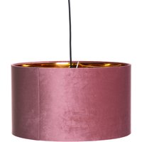 Moderne hanglamp roze met goud 40 cm - Rosalina von Honsel
