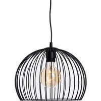 Moderne hanglamp zwart 30cm E27 - Koopa von Honsel