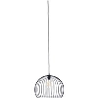 Moderne hanglamp zwart 40 cm - Koopa von Honsel