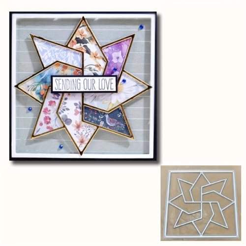 Quadratischer Rahmen, Metall-Stanzformen, Honsik versetzter unregelmäßiger Hintergrund, Metall-Stanzschablonen, Stanzschablonen, DIY, Scrapbooking, Fotoalbum, dekorative Prägung Quadratischer Rahmen, Metall-Stanzformen, Honsik versetzter unregelmäßiger Hintergrund, Metall-Stanzschablonen, Stanzschablonen, DIY, Scrapbooking, Fotoalbum, dekorative Prägung von Honsik