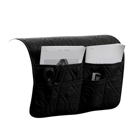 HonunG Armlehnenschoner,Sesselschoner,Sofaschoner rutschfest Wasserdicht,Sesselbezug mit 6 Taschen,Couch Bezug,Sesselschoner mit Armlehne (#12) von HonunG