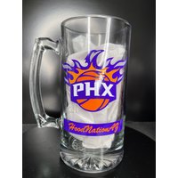 Personalisierte Bierkrüge - 26.5Oz Sportkrüge Phoenix Suns von HoodNationAZ