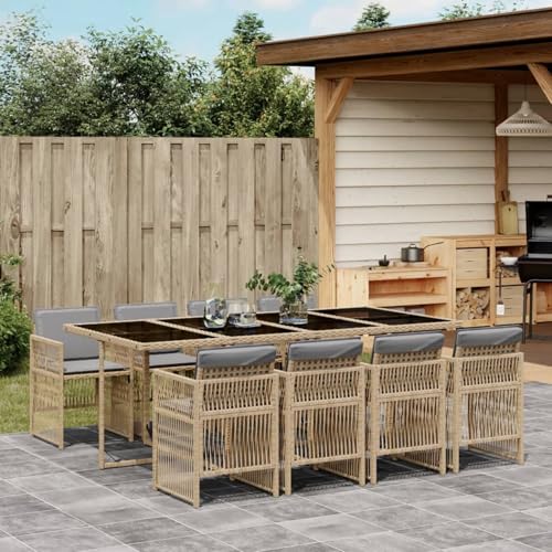 Hoodmeel Rattan Gartenmöbel Set 8 Personen Garten Sitzgruppe 8 Personen Sitzgruppe Outdoor Polyrattan Sitzgruppe Sitzgarnitur Terassenmöbel außen-Mischung aus Beige-9-tlg Typ 6 Hoodmeel Rattan Gartenmöbel Set 8 Personen Garten Sitzgruppe 8 Personen Sitzgruppe Outdoor Polyrattan Sitzgruppe Sitzgarnitur Terassenmöbel außen-Mischung aus Beige-9-tlg Typ 6 von Hoodmeel