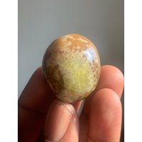 Grüner Opal Kristall Trommelstein | Meditation Heilkristalle Steine Chakra Und Mineralien Mineralprobe von HoodooCrystals