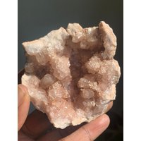 Pink Amethyst Geode | Cluster Roher Rosa Roh Felsen Und Steine Mineralplatte von HoodooCrystals