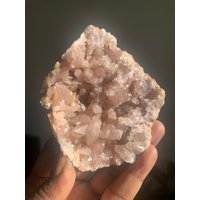 Pink Amethyst Geode | Cluster Roher Rosa Roh Felsen Und Steine Mineralplatte von HoodooCrystals