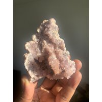 Pink Amethyst Geode | Cluster Roher Rosa Roh Felsen Und Steine Mineralplatte von HoodooCrystals