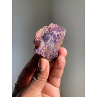 Raw Super 7 Crystal | Natürlicher Seven Stein Rohe Amethyst Stücke| Roher Punkte Steine Und Mineralien von HoodooCrystals