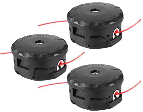 Trimmerkopf für Echo Speed Feed 400 Unkrautfresser, SRM 225 Kopfersatz, passend für SRM-230 SRM-225 SRM-210 Echo Weed Eater PAS210 PAS211 PAS225 PAS225VP PAS225VPB PAS230 PAS231 PAS260-3 Packung von Hooetoy