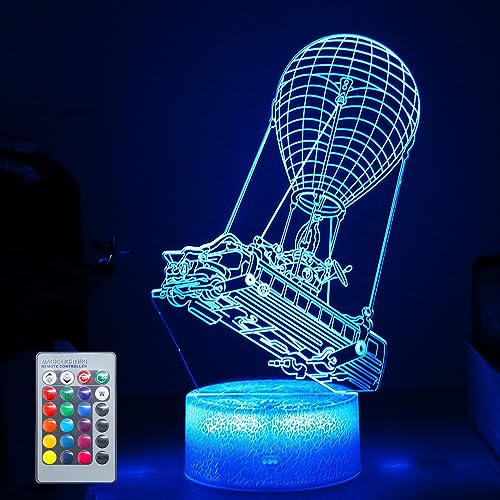 Hoofun Batttlebus 3D Optical Illusion Lampe Einzigartige Nachtlicht Kunstwerk Licht 16 Farben Ändern Led Schlaflicht für Wohnkultur Spiel Liebhaber Kinder von Hoofun