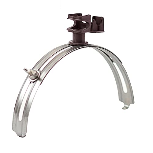 Blitzschutz Zubehör (Firstziegelhalter Edelstahl-Braun) von Hoogana