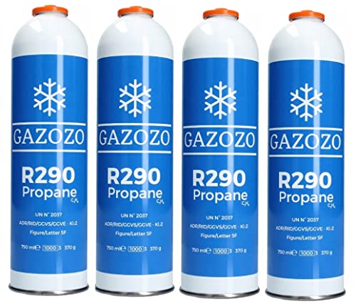 Kältemittel R290-750ml (4x 750ml) von Hoogana