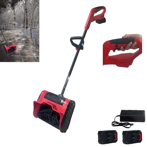 Hooha Schneeschaufel 3.5kg 8m Wurfweite Schneefräse Akku 21V 2 * 2000mA 15cm Arbeitshöhe 32cm Arbeitsbreite Entfernt Mühelos Gehwegen Schnee Inkl.Ladegeräte&Zusatzhandgriff&Sicherheitsschalter Hooha Schneeschaufel 3.5kg 8m Wurfweite Schneefräse Akku 21V 2 * 2000mA 15cm Arbeitshöhe 32cm Arbeitsbreite Entfernt Mühelos Gehwegen Schnee Inkl.Ladegeräte&Zusatzhandgriff&Sicherheitsschalter von Hooha