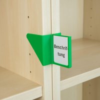 Etikettenhalter Rechtwinklig Für Ikea Billy Regal | Ordnung & Übersicht - Passend Neue Version Mit 3 Mm Bohrungen | 35x45Mm Etikettenhalter Rechtwinklig Für Ikea Billy Regal | Ordnung & Übersicht - Passend Neue Version Mit 3 Mm Bohrungen | 35x45Mm von HooknStore