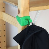 Haken Für Ikea Ivar Regal Pfosten Vorne Schmal, Lang Und Stabil von HooknStore