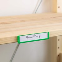 Staffelpreis | Etikettenrahmen Zum Kleben Für Ikea Ivar Regal Oder Regalböden Ab Einer Stärke Von 18mm von HooknStore