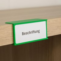Staffelpreis | Etikettenrahmen Zum Klemmen Für Ikea Kallax Regal Oder Regalböden Ab Einer Stärke Von 37mm von HooknStore