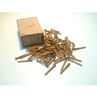1 1/2 "x 7 Flachkopf Messing Schrauben Nesselfalten Made in Holland # 5E8G4Dk63 von HooksAndHardware