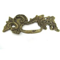 Antiker Schubladenzug Aus Messing, Schrankbeschläge. #7Dcg21K55 von HooksAndHardware