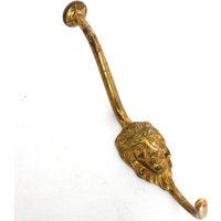 Vintage Messing Löwenkopf Wandhaken. Garderobenzubehör. #646Gf5K7 von HooksAndHardware
