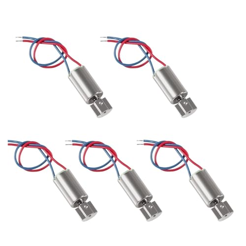 5 stücke DC Vibrationsmotor Kernloser Motor 1,5 V 3 V 12000 U/min 6x10/12/14 mm Kleine Elektromotoren 2 Drähte(5pcs 6x14mm) von Hookurity