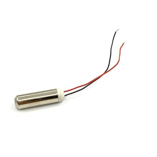 DC 1,5 V 3 V 3,7 V 5 V 6 V Wasserdichter Vibrationsmotor, rund, 7 mm, kernlos, gekapselter Vibrator, Schönheitsgerät(1.5V-5V) von Hookurity