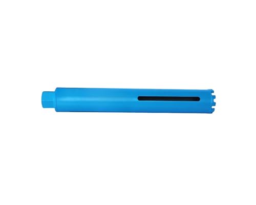 Diamond Core Drill Bit for Core Drill 400mm Länge Diamonding Crown DrillBit Core Bit for Beton Klimaanlage Installation Mauerwerk Bohren M22 Interface(Hole Diameter 76mm) von Hookurity