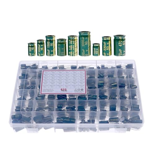 Elko 810 Teile/schachtel 36 Werte Aluminium-elektrolytkondensator Set 10V-63V 1uF-1500uF Verschiedene Kit Lagerung Box Hohe Frequenz Niedrigen Elko 810 Teile/schachtel 36 Werte Aluminium-elektrolytkondensator Set 10V-63V 1uF-1500uF Verschiedene Kit Lagerung Box Hohe Frequenz Niedrigen von Hookurity
