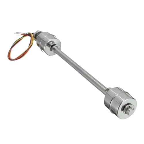 Hookurity 220 V 200mm Flüssigkeit Schwimmerschalter Wasserstandssensor Edelstahl Doppelkugel von Hookurity