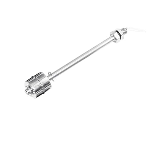Hookurity 45mm/75mm /100mm /150mm /200mm Wasser Level Sensor Flüssigkeit Float Edelstahl SteelSwitch Netzteil Zubehör(150mm) von Hookurity