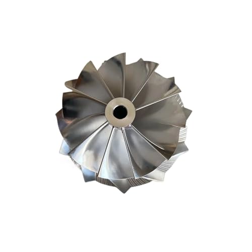 Hookurity Billet Turbo Compressor Wheel GT15-25 11+0 bladesing 49.50/59.48mm Hochleistungs-Turbolader-Fräsen/Aluminium 2618/Billet-Kompressorrad Hookurity Billet Turbo Compressor Wheel GT15-25 11+0 bladesing 49.50/59.48mm Hochleistungs-Turbolader-Fräsen/Aluminium 2618/Billet-Kompressorrad von Hookurity