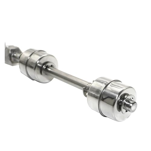 Hookurity Edelstahl-Schwimmerschalter Tank Flüssigwasserstandsensor Doppelkugel-Schwimmerschalter Tank Pool-Durchflusssensoren 10W 50W Steuerpumpe(400mm) von Hookurity