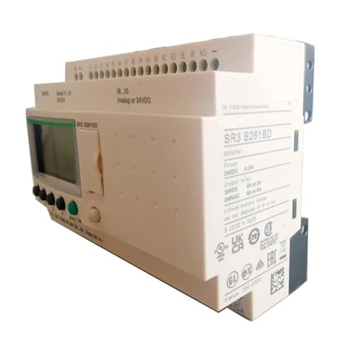 Hookurity Modulares Smarts-Relais Zelio+Logic 24 V DC - Uhr - Anzeige SR3B262BD SR3B261BD von Hookurity