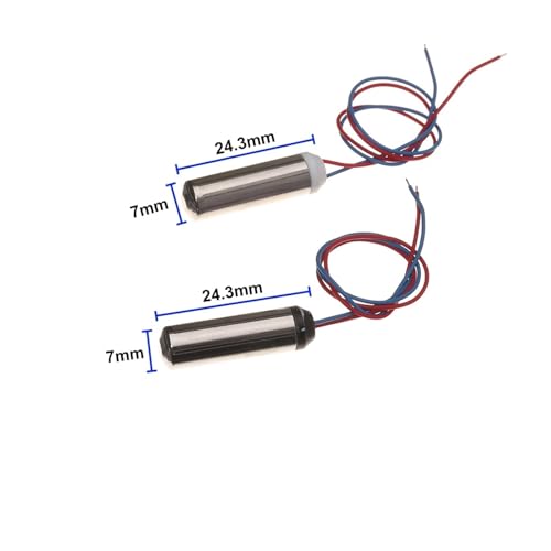 Wasserdichter Vibrationsmotor 612 Kernloser Vibrationsmotor 6 * 12 mm Vibrator DC1.5V 3.7V 5V Kernloser Vibrator Massager(DC 3.7V-5V) von Hookurity