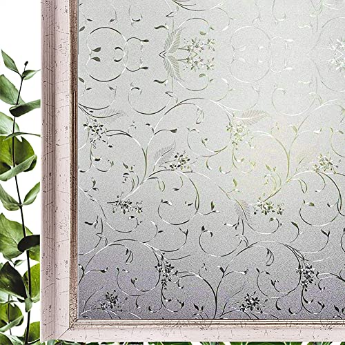 Hoonng Fensterfolie Blickdicht Selbsthaftend Motiv Ranke Sichtschutz 44.5x200cm Hoonng Fensterfolie Blickdicht Selbsthaftend Motiv Ranke Sichtschutz 44.5x200cm von Hoonng