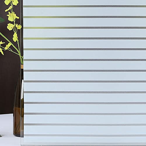 Hoonng Fensterfolie Streifen Blickdicht Selbsthaftend Sichtschutz, Streifen 44.5x200cm Hoonng Fensterfolie Streifen Blickdicht Selbsthaftend Sichtschutz, Streifen 44.5x200cm von Hoonng