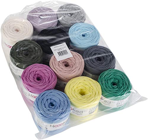 Hoooked Baby Zpagetti Yarn Set 12/Skeins-Unimix Hoooked Baby Zpagetti Yarn Set 12/Skeins-Unimix von Hoooked