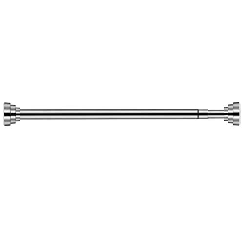 Teleskopstange Spannstange Gardinenstange 60-100cm Ausziehbar Klemmstange, Spannung Vorhangstange Edelstahl Duschvorhang Zugstange Aufhänger Stange, Ohne Bohren, Belastung 80KG für Badezimmer, Küche Teleskopstange Spannstange Gardinenstange 60-100cm Ausziehbar Klemmstange, Spannung Vorhangstange Edelstahl Duschvorhang Zugstange Aufhänger Stange, Ohne Bohren, Belastung 80KG für Badezimmer, Küche von Hoopever