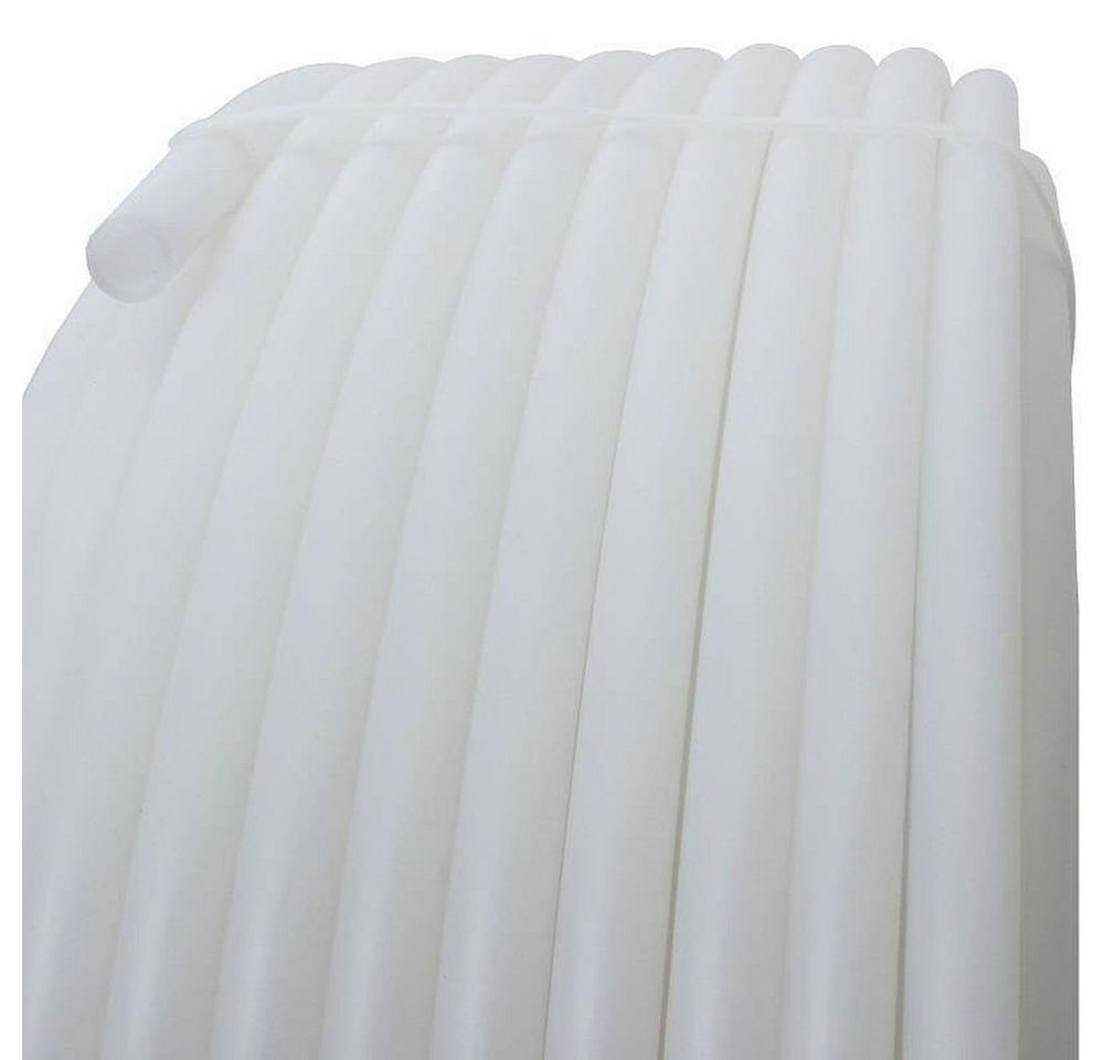 Hoopomania HDPE-Rohr Kunststoffrohr aus HDPE-16mm, WEISS (milchig), Meterware, (Meterware), Kunststoffrohr, 12 mm von Hoopomania