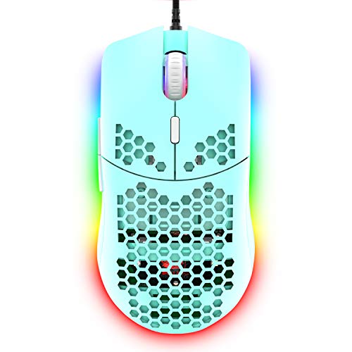 Hoopond Ziyoulang Wired Gaming Mouse 69G Honeycomb Shell Leichte Maus Mit 6400 DPI 6 Taste Programmierbare USB Gaming Mäuse Hoopond Ziyoulang Wired Gaming Mouse 69G Honeycomb Shell Leichte Maus Mit 6400 DPI 6 Taste Programmierbare USB Gaming Mäuse von Hoopond
