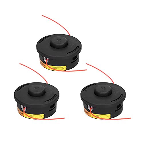 Hoopoocolor 3-teiliger Trimmerkopf Für Stihl 25-2 FS90 FS100 FS110 FS130 FS250 FS56, 40027102191 40027139608 Trimmerkopf-Zubehör Ersatzteil von Hoopoocolor