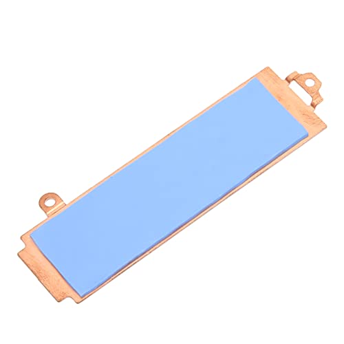 Hoopoocolor Kühlkörperabdeckung mit Halterung, Stabile Leistung, Festplatten Kühlkörperabdeckung, Geeignet für M15 R5 R6 G15 5510 5511, Kompatibel mit Nvme M.2 NGFF 2280 SSD von Hoopoocolor